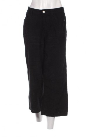 Γυναικείο κοτλέ παντελόνι Denim Co., Μέγεθος M, Χρώμα Μαύρο, Τιμή 17,94 €