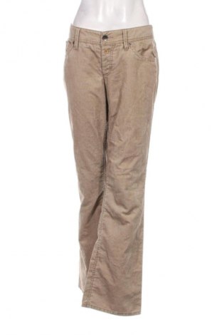 Pantaloni de velvet de femei Esprit, Mărime L, Culoare Bej, Preț 67,44 Lei
