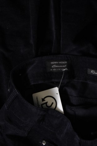 Pantaloni de velvet de femei Gerry Weber, Mărime M, Culoare Albastru, Preț 123,02 Lei