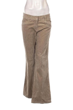 Pantaloni de velvet de femei H&M, Mărime M, Culoare Bej, Preț 47,70 Lei