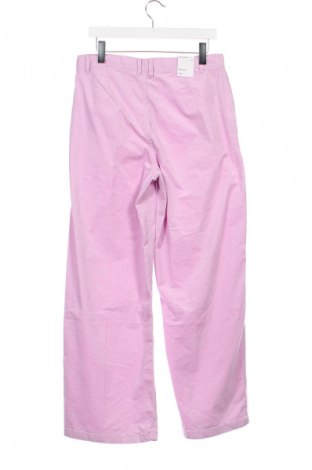 Pantaloni de velvet de femei LMTD, Mărime L, Culoare Roz, Preț 122,37 Lei