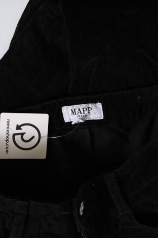 Γυναικείο κοτλέ παντελόνι MAPP, Μέγεθος XS, Χρώμα Μαύρο, Τιμή 8,07 €