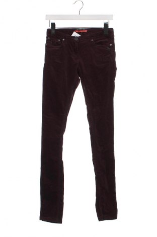 Pantaloni de velvet de femei Maison Scotch, Mărime XS, Culoare Roșu, Preț 173,68 Lei