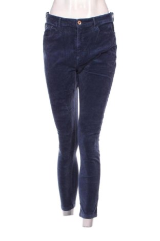 Pantaloni de velvet de femei Mango, Mărime L, Culoare Albastru, Preț 61,51 Lei