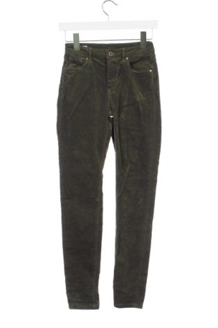 Γυναικείο κοτλέ παντελόνι Pepe Jeans, Μέγεθος XXS, Χρώμα Πράσινο, Τιμή 25,24 €