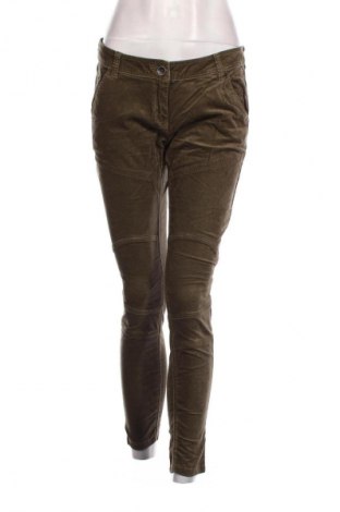 Pantaloni de velvet de femei Q/S by S.Oliver, Mărime M, Culoare Verde, Preț 67,44 Lei