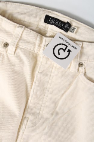 Γυναικείο κοτλέ παντελόνι Ralph Lauren, Μέγεθος L, Χρώμα Εκρού, Τιμή 59,38 €
