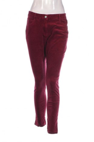 Pantaloni de velvet de femei S.Oliver, Mărime L, Culoare Roșu, Preț 74,18 Lei