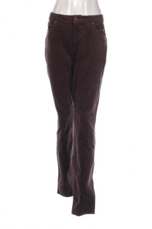 Pantaloni de velvet de femei S.Oliver, Mărime L, Culoare Maro, Preț 74,18 Lei