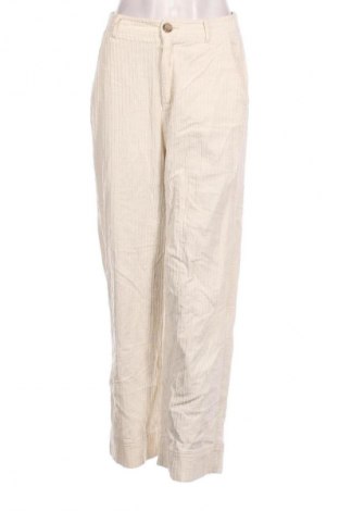 Pantaloni de velvet de femei SUNCOO, Mărime S, Culoare Alb, Preț 223,68 Lei