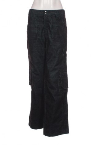 Pantaloni de velvet de femei Street One, Mărime M, Culoare Verde, Preț 67,44 Lei