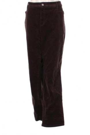 Pantaloni de velvet de femei Talbots, Mărime XXL, Culoare Maro, Preț 95,39 Lei