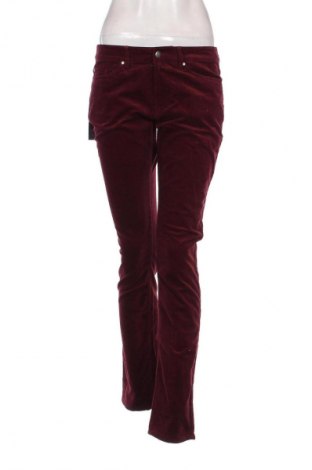 Pantaloni de velvet de femei Tommy Hilfiger, Mărime M, Culoare Roșu, Preț 333,88 Lei