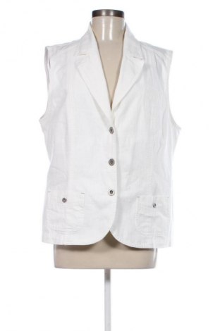 Γυναικείο γιλέκο Kenny S., Μέγεθος XL, Χρώμα Λευκό, Τιμή 12,05 €