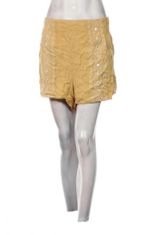 Γυναικείο κοντό παντελόνι American Eagle, Μέγεθος XL, Χρώμα Κίτρινο, Τιμή 12,62 €
