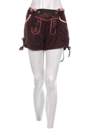 Γυναικείο κοντό παντελόνι Amisu, Μέγεθος L, Χρώμα Καφέ, Τιμή 19,18 €