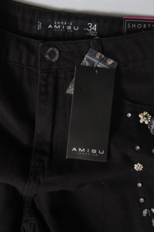 Pantaloni scurți de femei Amisu, Mărime XS, Culoare Negru, Preț 80,34 Lei