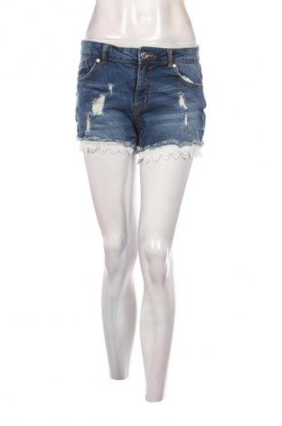 Γυναικείο κοντό παντελόνι Amisu, Μέγεθος M, Χρώμα Μπλέ, Τιμή 4,70 €