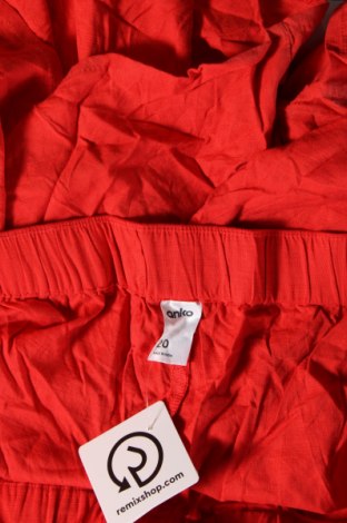 Дамски къс панталон Anko, Размер XXL, Цвят Червен, Цена 14,25 лв.