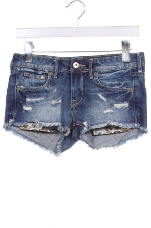 Pantaloni scurți de femei H&M, Mărime S, Culoare Albastru, Preț 25,00 Lei