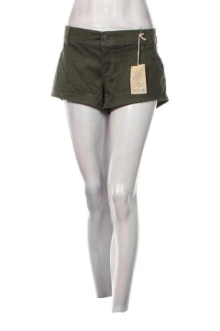 Γυναικείο κοντό παντελόνι Hollister, Μέγεθος L, Χρώμα Πράσινο, Τιμή 47,63 €