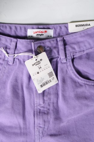 Pantaloni scurți de femei Jennyfer, Mărime XS, Culoare Mov, Preț 96,87 Lei