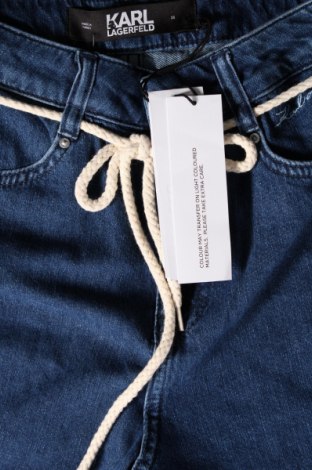 Дамски къс панталон Karl Lagerfeld, Размер XXS, Цвят Син, Цена 165,00 лв.