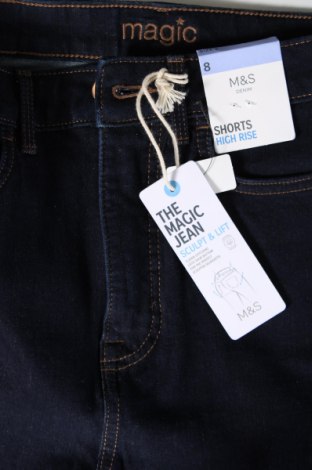 Pantaloni scurți de femei Marks & Spencer, Mărime S, Culoare Albastru, Preț 88,91 Lei