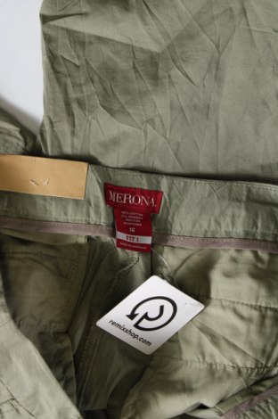 Дамски къс панталон Merona, Размер XL, Цвят Зелен, Цена 18,60 лв.