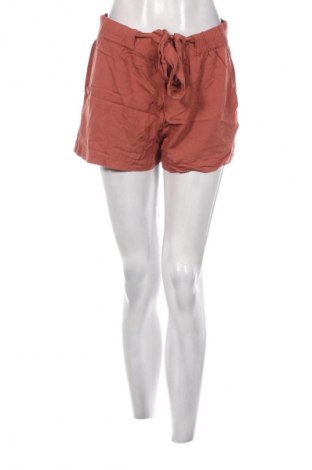 Pantaloni scurți de femei Pull&Bear, Mărime L, Culoare Portocaliu, Preț 49,87 Lei