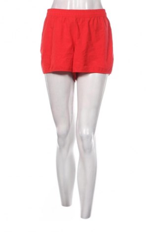 Γυναικείο κοντό παντελόνι Reebok, Μέγεθος XL, Χρώμα Κόκκινο, Τιμή 11,57 €