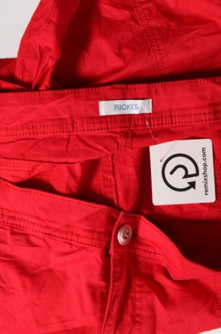 Pantaloni scurți de femei Ricki's, Mărime XL, Culoare Roșu, Preț 37,50 Lei