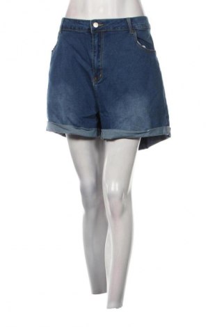 Pantaloni scurți de femei SHEIN, Mărime 4XL, Culoare Albastru, Preț 62,50 Lei