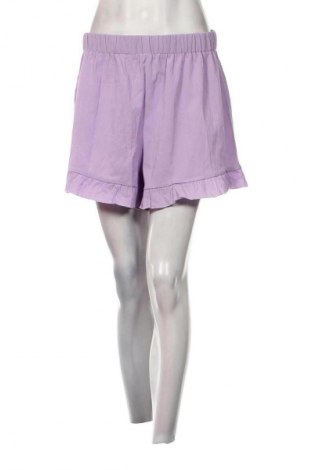 Γυναικείο κοντό παντελόνι SHEIN, Μέγεθος XL, Χρώμα Βιολετί, Τιμή 11,75 €