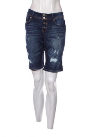 Γυναικείο κοντό παντελόνι Seventy Seven, Μέγεθος L, Χρώμα Μπλέ, Τιμή 7,05 €