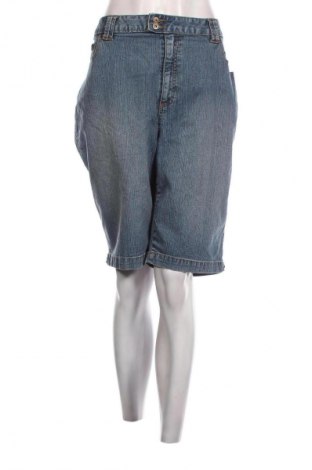 Γυναικείο κοντό παντελόνι St. John's Bay, Μέγεθος 3XL, Χρώμα Μπλέ, Τιμή 11,51 €