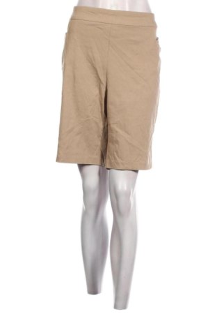 Γυναικείο κοντό παντελόνι Terra & Sky, Μέγεθος XXL, Χρώμα  Μπέζ, Τιμή 8,81 €