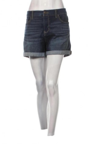 Γυναικείο κοντό παντελόνι Time and tru, Μέγεθος XXL, Χρώμα Μπλέ, Τιμή 8,81 €