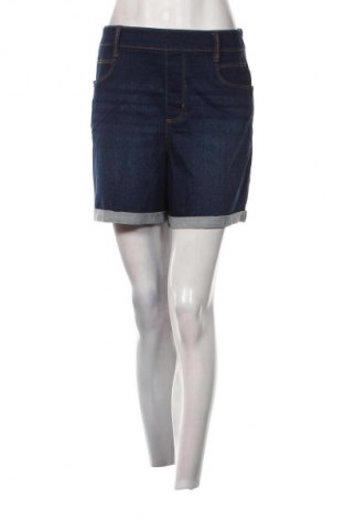 Pantaloni scurți de femei Time and tru, Mărime L, Culoare Albastru, Preț 62,50 Lei
