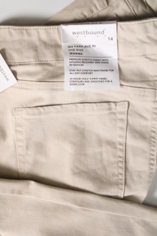 Дамски къс панталон Westbound, Размер L, Цвят Екрю, Цена 18,60 лв.