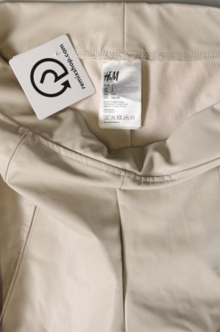 Dámske legíny  H&M, Veľkosť S, Farba Béžová, Cena  5,60 €