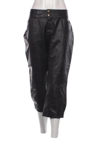 Pantaloni de piele pentru damă, Mărime XL, Culoare Negru, Preț 193,58 Lei