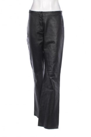 Damskie skórzane spodnie Claudia Schiffer Collection, Rozmiar L, Kolor Czarny, Cena 189,42 zł