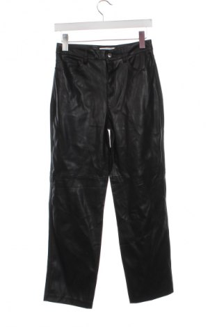 Pantaloni de piele pentru damă Mango, Mărime XS, Culoare Negru, Preț 111,84 Lei