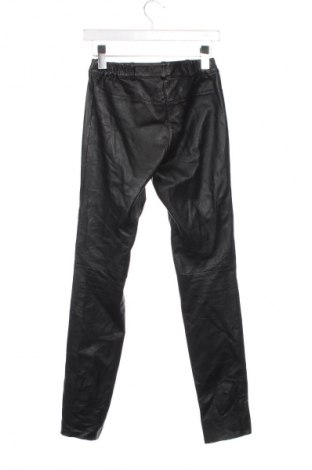 Pantaloni de piele pentru damă Patrizia Dini, Mărime XS, Culoare Negru, Preț 371,71 Lei