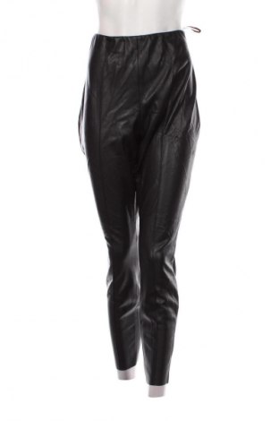 Γυναικείο παντελόνι δερμάτινο S.Oliver, Μέγεθος L, Χρώμα Μαύρο, Τιμή 25,36 €