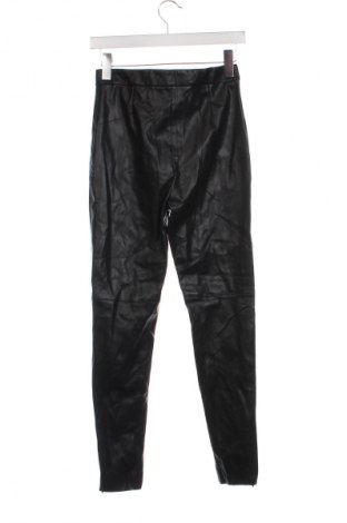 Pantaloni de piele pentru damă Zara, Mărime S, Culoare Negru, Preț 88,82 Lei