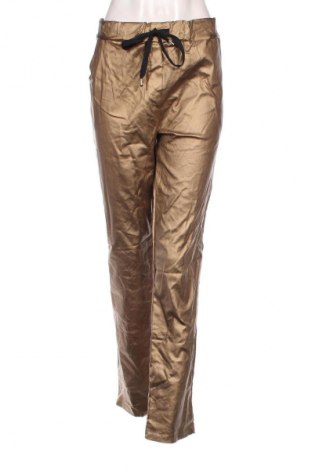 Pantaloni de femei, Mărime L, Culoare Auriu, Preț 95,39 Lei