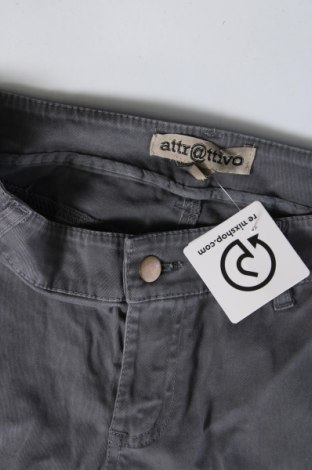Pantaloni de femei Attr@ttivo, Mărime M, Culoare Gri, Preț 68,07 Lei