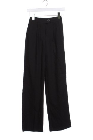 Pantaloni de femei Bershka, Mărime XXS, Culoare Negru, Preț 83,23 Lei